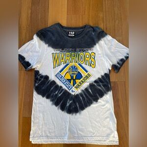 Golden State Warriors tie dye tshirt